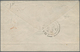 Bahamas: 1867 Cover To Paris Via London And Calais, Franked By Horizontal Pair Of 1863 4d. Pale Rose - Bahamas (1973-...)