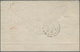 Bahamas: 1867 Cover To Paris Via London And Calais, Franked By Horizontal Pair Of 1863 4d. Pale Rose - Bahama's (1973-...)