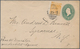 Bahamas: 1889 U.S 2c Postal Stationery Envelope ( Sc. U311, Slightly Reduced At Left) Franked Bahama - Bahama's (1973-...)