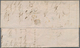Bermuda-Inseln: 1855, Folded Letter From London Via Liverpool And Halifax, Canada. Then Forwarded By - Bermuda