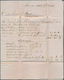 Bermuda-Inseln: 1855, Folded Letter From London Via Liverpool And Halifax, Canada. Then Forwarded By - Bermuda