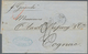 Delcampe - Brasilien - Vorphilatelie: 1849/1875-76: Four Stampless Transatlantic Letters To Europe, With 1849 L - Prephilately