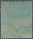 Brasilien: 1866, Dom Pedro 50c. Blue "Papel Azulado - Chapa Quebrada", Fresh Colour, Well Perforated - Otros & Sin Clasificación