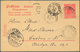 Brasilien: 1902, Germany 10 Pfg Cpl.postal Stationery Card With Reply Card From "DRESDEN, 25.101902" - Otros & Sin Clasificación