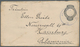 Brasilien - Ganzsachen: 1894, 300 R. Postal Stationery Envelope Used With Violet Cancel "H.S.D.G. Ba - Postal Stationery