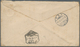 Brasilien - Ganzsachen: 1894, 300 R. Postal Stationery Envelope Used With Violet Cancel "H.S.D.G. Ba - Postwaardestukken