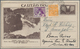 Brasilien - Ganzsachen: 1904, 100 Rs. Brown Postal Stationery Picture Postcard With Additional Frank - Postal Stationery