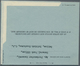 Britisch-Honduras: 1955 Two Unused Airgrams 10 Cents Blue/black Stainley Field Airport, One Item Wit - British Honduras (...-1970)