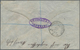 Britisch-Ostafrika Und Uganda - Ganzsachen: 1904 Postal Stationery Envelope 1a. Carmine Used Registe - Protectoraten Van Oost-Afrika En Van Oeganda