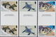 Britisches Territorium Im Indischen Ozean: 2005, Turtles Complete Set Of Six In Vertical IMPERFORATE - Other & Unclassified