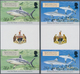 Britisches Territorium Im Indischen Ozean: 2005, Sharks And Rays Complete Set Of Eight In Vertical I - Other & Unclassified