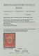 Neufundland: 1857-64 2d. Scarlet-vermilion On Thick Machine-made Paper With A Distinct Mesh, No Wmk, - 1857-1861