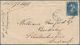 Canada: 1868, 12 1/2 Cent QV, Large Type, Single Franking On Cover From BELLEVILLE To England. The 1 - Other & Unclassified