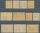 Canada - Dienstmarken: 1939, KGVI Definitives Punctured 'O H / M S' Complete Set Of 11, Mint Lightly - Opdrukken