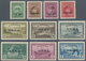 Canada - Dienstmarken: 1949/1950, KGVI Definitives With Black Opt. 'O.H.M.S.' Two Complete Sets Incl - Opdrukken