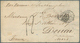 Chile: 1862-68, Three Stampless Folded Envelopes From VALPARAISO To Donai France With Several Tax Ma - Chili