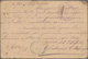 Cuba: 1886, 2 C. Green On Buff Postal Stationery Card Tied By Blue "...DE ZAZA CUBA" Cds. To Ciego D - Andere & Zonder Classificatie