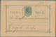 Cuba: 1889, 2 C. Green On Buff Postal Stationery Card Written In Cienfuegos Tied By "Ciego De Avida - Other & Unclassified