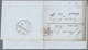 Dänisch-Westindien: 1863, "ST. THOMAS PAID" Red Circle Postmark On Folded Letter Via London (red "Lo - Denmark (West Indies)