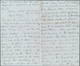 Falklandinseln: 1849, Eight Envelope-content Double Pages Written From The Captain Fanshawe, Command - Falklandeilanden