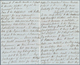 Falklandinseln: 1849, Eight Envelope-content Double Pages Written From The Captain Fanshawe, Command - Falkland Islands