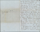 Delcampe - Falklandinseln: 1849, Eight Envelope-content Double Pages Written From The Captain Fanshawe, Command - Falklandeilanden