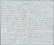 Delcampe - Falklandinseln: 1849, Eight Envelope-content Double Pages Written From The Captain Fanshawe, Command - Falklandeilanden