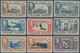 Falklandinseln: 1938/1949, KGVI Definitives Complete Set Of 18, Mint Hinged, Scarce Set! SG. £ 475 - Falkland Islands