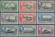 Falklandinseln: 1938/1949, KGVI Definitives Complete Set Of 18, Mint Hinged, Scarce Set! SG. £ 475 - Falklandeilanden