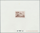 Fezzan: 1949. Lot With Eight Single Epreuves D'atelier For Some Stamps Of The Definitives Set (Sc #2 - Covers & Documents