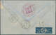 Fezzan: 1949, Definitives Pictorials/Officers, 1fr. To 50fr., Complete Set Of Eleven Values On Two R - Covers & Documents