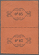 Französisch-Guinea: 1913 (ca.), 5c. With Overprint "VALEUR D'ECHANGE", Two Copies On Piece. Rare! ÷ - Other & Unclassified