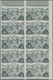 Delcampe - Französisch-Guyana: 1946, From Tchad To Rhine Complete Set Of Six In IMPERFORATE Blocks Of Ten, Mint - Unused Stamps