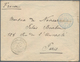 Französisch-Sudan: 1894, "SOUDAN FRANCAISE LIGNE J No 2" Blue Shippost-cancel On Fieldpost Letter Sh - Covers & Documents
