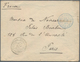 Französisch-Sudan: 1894, "SOUDAN FRANCAISE LIGNE J No 2" Blue Shippost-cancel On Fieldpost Letter Sh - Brieven En Documenten