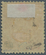 Gabun: 1886/88, 10 C. On 20 C. Red On Green With Handstamped Overprint "GAB" In Fine Condition, Sign - Unused Stamps