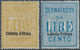 Italienisch-Eritrea - Verrechnungsmarken: 1903, Ital. Verrechnungsmarken 50 Lire Gelb Und 100 Lire B - Eritrea