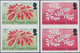 Jungferninseln / Virgin Islands: 2005, Christmas Complete Set Of Four Showing Different Blossoms Etc - British Virgin Islands