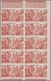 Delcampe - Kamerun: 1946, From Tchad To Rhine Complete Set Of Six In IMPERFORATE Blocks Of Ten, Mint Never Hing - Kameroen (1960-...)
