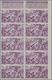 Delcampe - Kamerun: 1946, From Tchad To Rhine Complete Set Of Six In IMPERFORATE Blocks Of Ten, Mint Never Hing - Kamerun (1960-...)