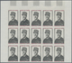 Komoren: 1971, General De Gaulle Complete Set Of Two In IMPERFORATE Blocks Of 15 From Upper Right Co - Comoren (1975-...)