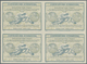 Liberia: Design "Rome" 1906 International Reply Coupon As Block Of Four 6 C. Liberia. This Block Of - Liberia