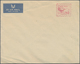 Liberia: 1947/48 Three Postal Stationery Airmail Envelopes, Two Items Used (one Local Used In Monrov - Liberia