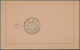 Madagaskar: 1897 Postal Stationery Lettercard 1901 Sent From Diego-Suarez By French Shipmail To S'Gr - Other & Unclassified