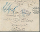 Madagaskar: 1915, Tananarive POW Camp Fort Duchesne: Envelope From Lübeck/Germany Via Swiss Internat - Other & Unclassified