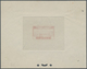 Marokko: 1933, Airmails "View Of Casablanca", Five Epreuve In Issued Design But Without Value, Colou - Nuovi