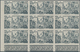 Martinique: 1946, From Tchad To Rhine Complete Set Of Six In IMPERFORATE Blocks Of Nine From Lower L - Andere & Zonder Classificatie