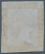 Mauritius: 1848-59 1d. Red On Bluish Paper, Unused Without Gum, Almost Complete Margins Except A Sli - Mauritius (...-1967)