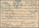 Mauritius: 1889, 6 D Stationery Card With Duplex "PORT LOUIS/B 52" Sent To Colina, Mexico, Redirecte - Mauritius (...-1967)