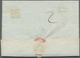 Mexiko: 1818, Colonial Time Prestamp Folded Letter With Superb Strike Of "FRANCO EN XALAPA" (Guinove - Mexico